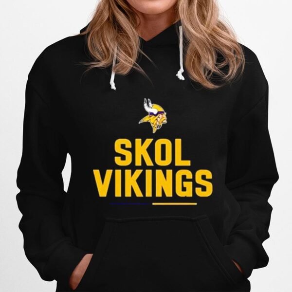 Nffl Minnesota Vikings Team Slogan Skol Vikings Hoodie