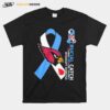 Nfl Arizona Cardinals Crucial Catch Intercept Diabetes T-Shirt