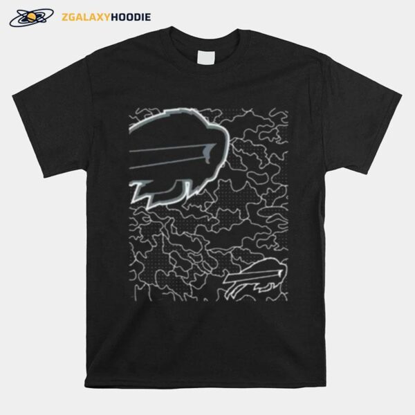 Nfl Buffalo Bills Reflective Logo 2022 T-Shirt