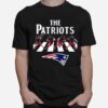 Nfl Football New England Patriots The Beatles Rock Band Patriots T-Shirt