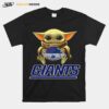 Nfl Football New York Giants Baby Yoda Star Wars 2023 T-Shirt