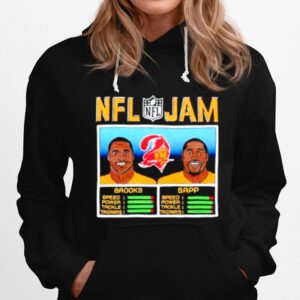 Nfl Jam Derrick Brooks And Warren Sapp Tampa Bay Buccaneers Hoodie