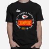 Nfl Kansas City Chiefs Win Super Bowl Lvii Champions Chiefs Kingdom T-Shirt