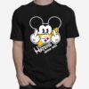 Nfl Mickey Mouse Face Mask Pittsburgh Steelers Fuck Haters Gonna Hate T-Shirt