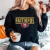 Nfl San Francisco 49Ers Faithful Short Sleeve Sweater