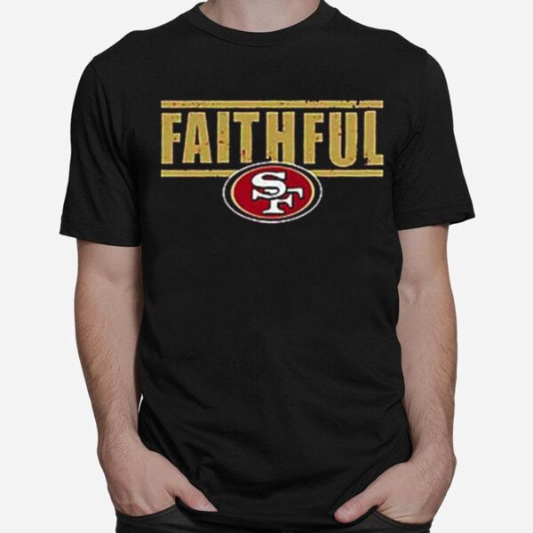 Nfl San Francisco 49Ers Faithful Short Sleeve T-Shirt