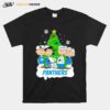 Nfl Snoopy The Peanuts Carolina Panthers Christmas 2022 T-Shirt