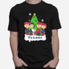 Nfl Snoopy The Peanuts Houston Texans Christmas 2022 T-Shirt