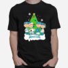 Nfl Snoopy The Peanuts Philadelphia Eagles Christmas 2022 T-Shirt