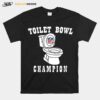 Nfl Toilet Bowl Champions T-Shirt