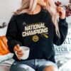 Nhl Quinnipiac Bobcats 2023 Ncaa National Champions Sweater
