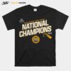 Nhl Quinnipiac Bobcats 2023 Ncaa National Champions T-Shirt
