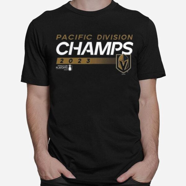 Nhl Vegas Golden Knights 2023 Pacific Division Champions T-Shirt