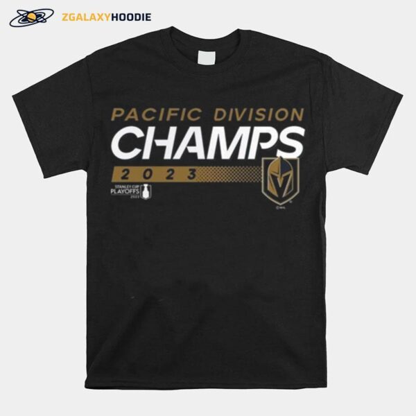 Nhl Vegas Golden Knights 2023 Pacific Division Champions T-Shirt