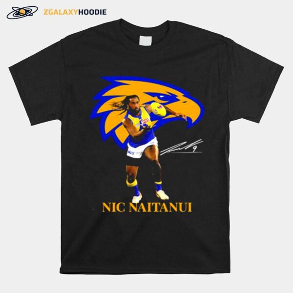 Nic Naitanui Player Of Team Philadelphia Eagles Football Signature T-Shirt