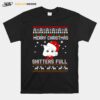 Nice Cat Merry Christmas Shitters Full Christmas T-Shirt