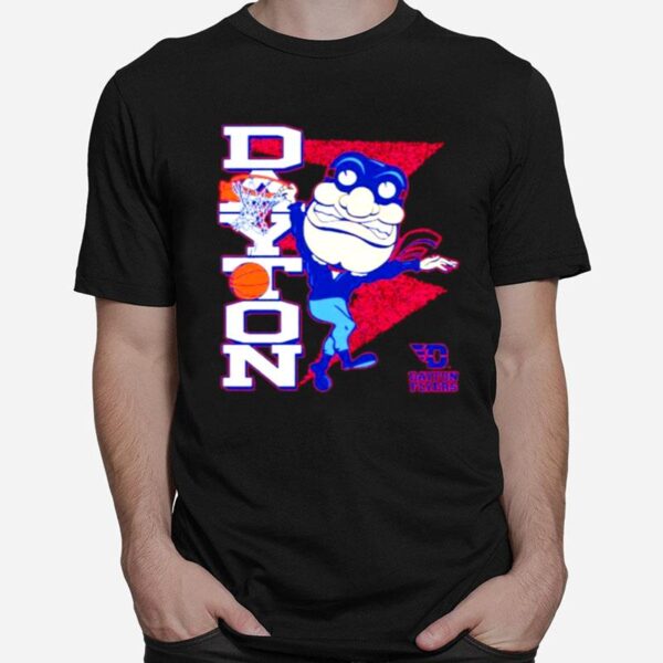 Nice Dayton Dayton Flyers Basketball T-Shirt