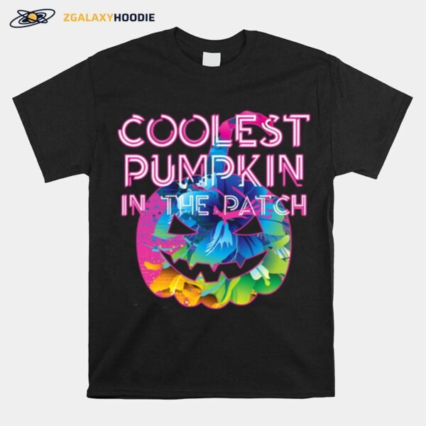 Nice Halloween Coolest Pumpkin In The Patch T-Shirt