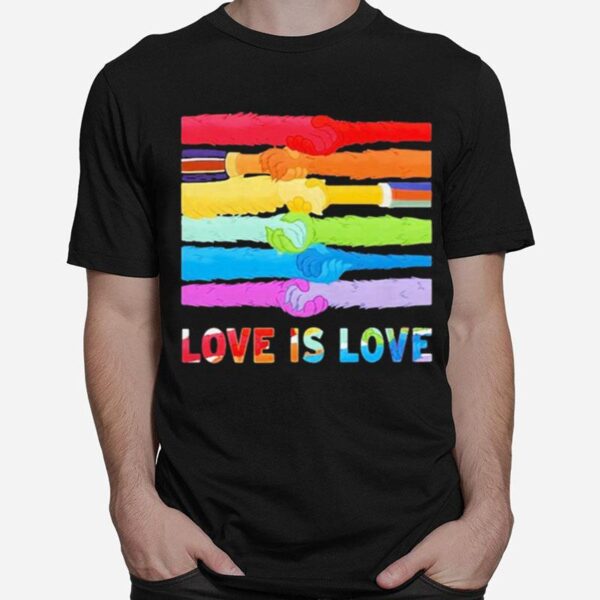 Nice Lgbt Love Is Love T-Shirt