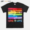 Nice Lgbt Love Is Love T-Shirt