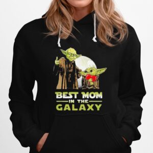 Nice Master Yoda And Baby Yoda Best Mom In The Galaxy Star Wars Hoodie