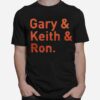 Nice Mets Booth Gary Cohen Keith Hernandez Ron T-Shirt