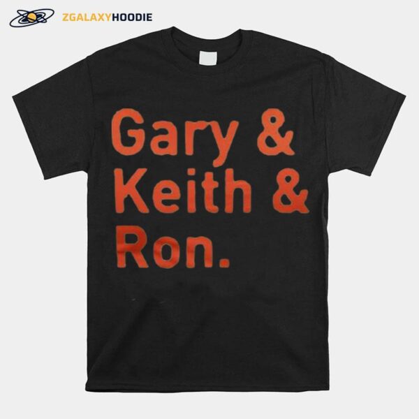 Nice Mets Booth Gary Cohen Keith Hernandez Ron T-Shirt