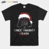 Nice Naughty Darth Vader Santa Christmas T-Shirt