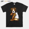 Nice The Beagle Dog I Love Mom T-Shirt