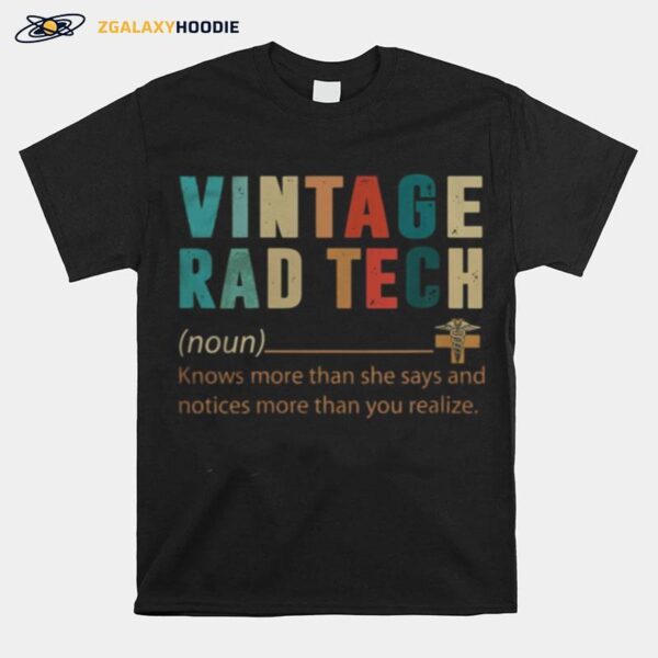 Nice Vintage Rad Tech T-Shirt