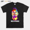 Nick Kyrgios Tennis Vector Art T-Shirt