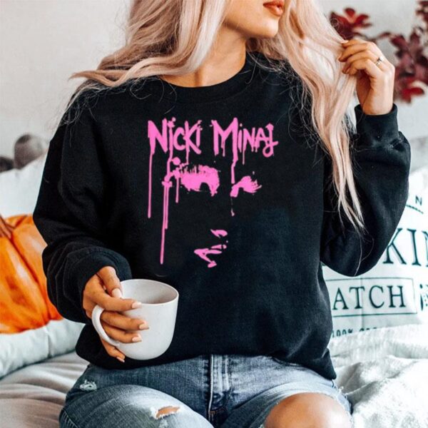 Nicki Minaj Pink Paint Sweater
