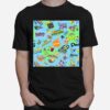 Nicktoons Hawaiian Printapalooza Catdog T-Shirt