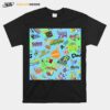 Nicktoons Hawaiian Printapalooza Catdog T-Shirt