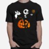 Night Date Jack And Zero The Nightmare Before Christmas Halloween T-Shirt