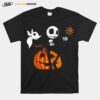 Night Date Jack And Zero The Nightmare Before Christmas Halloween T-Shirt