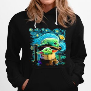 Night Galaxy Yoda Star Wars Hoodie