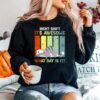 Night Shift Its Awesome What Day Is Cat Nurse Vintage Sweater