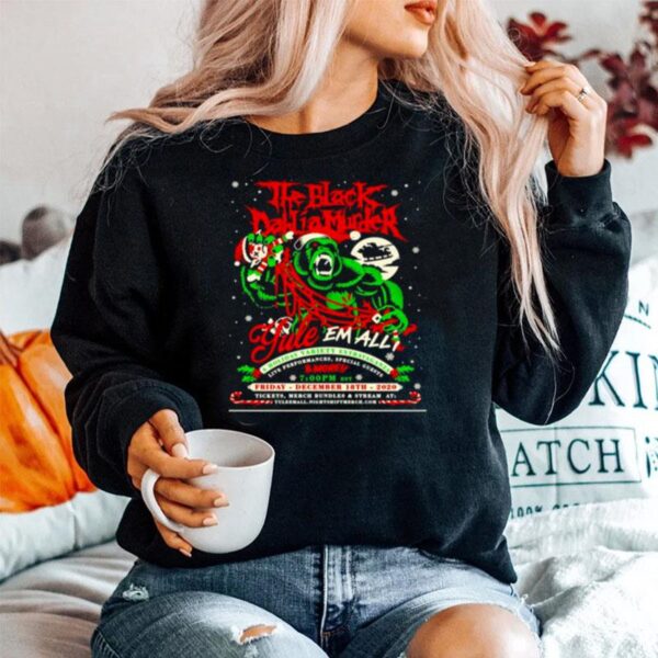 Night Shift Merch The Black Dahlia Murder Yule Em All Sweater