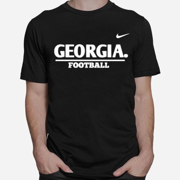 Nike Georgia Bulldogs Football Copy T-Shirt