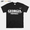 Nike Georgia Bulldogs Football Copy T-Shirt