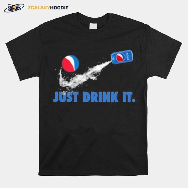 Nike Logo Just Drink It Pepsi T-Shirt