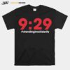 Nine Minutes 29 Seconds Social Justice Tribute Standing In Solidarity T-Shirt