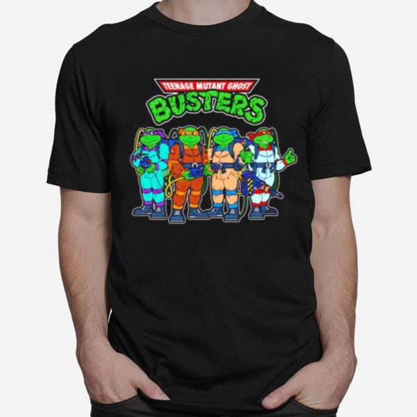 Ninja Turtles Teenage Mutant Ghost Busters T-Shirt