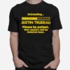 Ninstalling Justin Trudeau T-Shirt