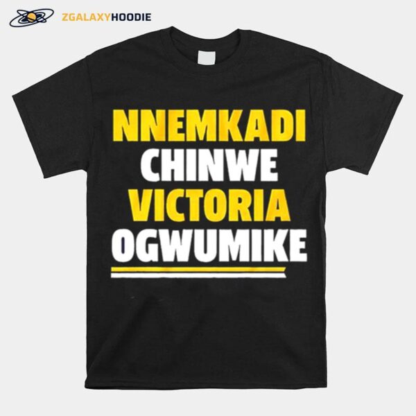 Nnemkadi Chinwe Victoria Ogwumike T-Shirt