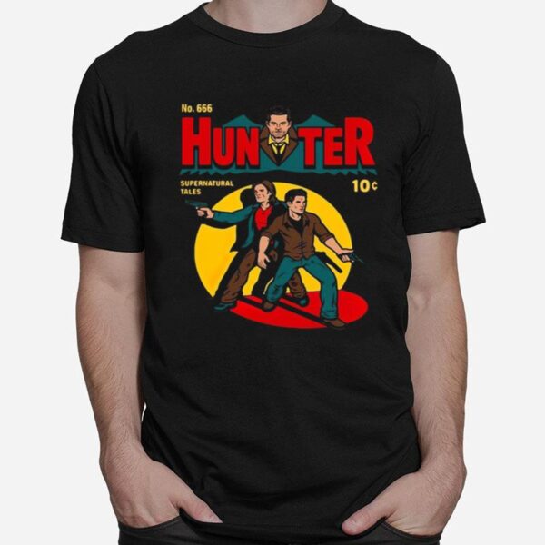 No 666 Hunter Comic Supernatural Tales T-Shirt