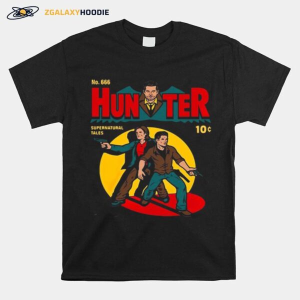 No 666 Hunter Comic Supernatural Tales T-Shirt