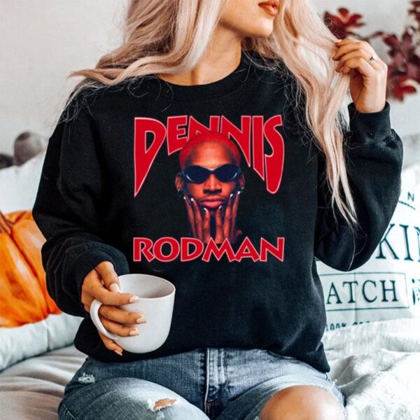 No 91 Nba Basketball Player Dennis Rodman Retro Vintage Sweater