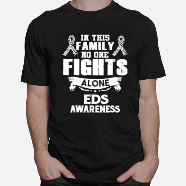 No One Fights Alone Eds Awareness T-Shirt